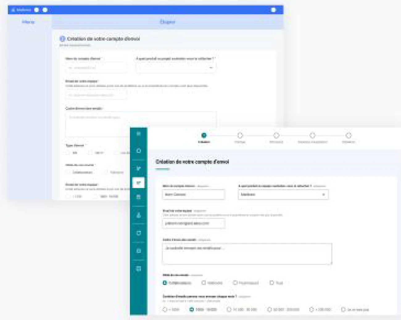 Adeo · Leroy Merlin : Mailbrew : création de comptes d'envoi