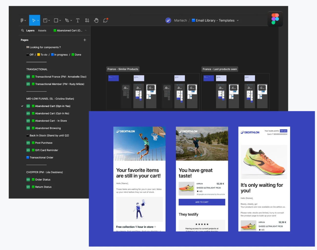 Decathlon : Amélioration de l'environnement CRM