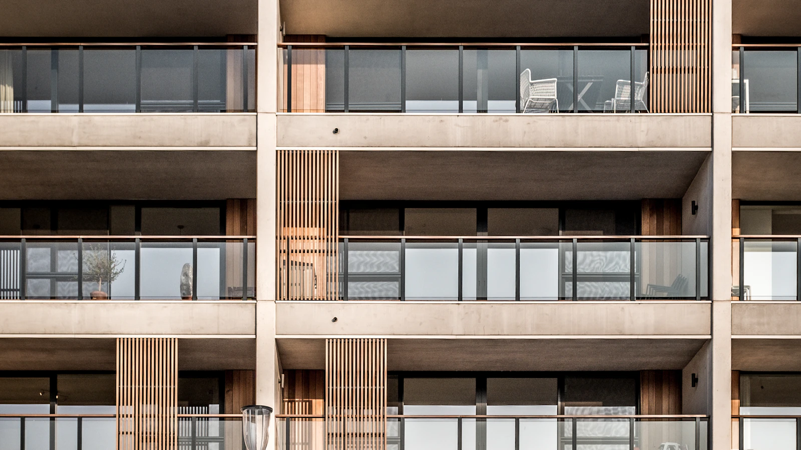 Façade d'immeuble résidentiel