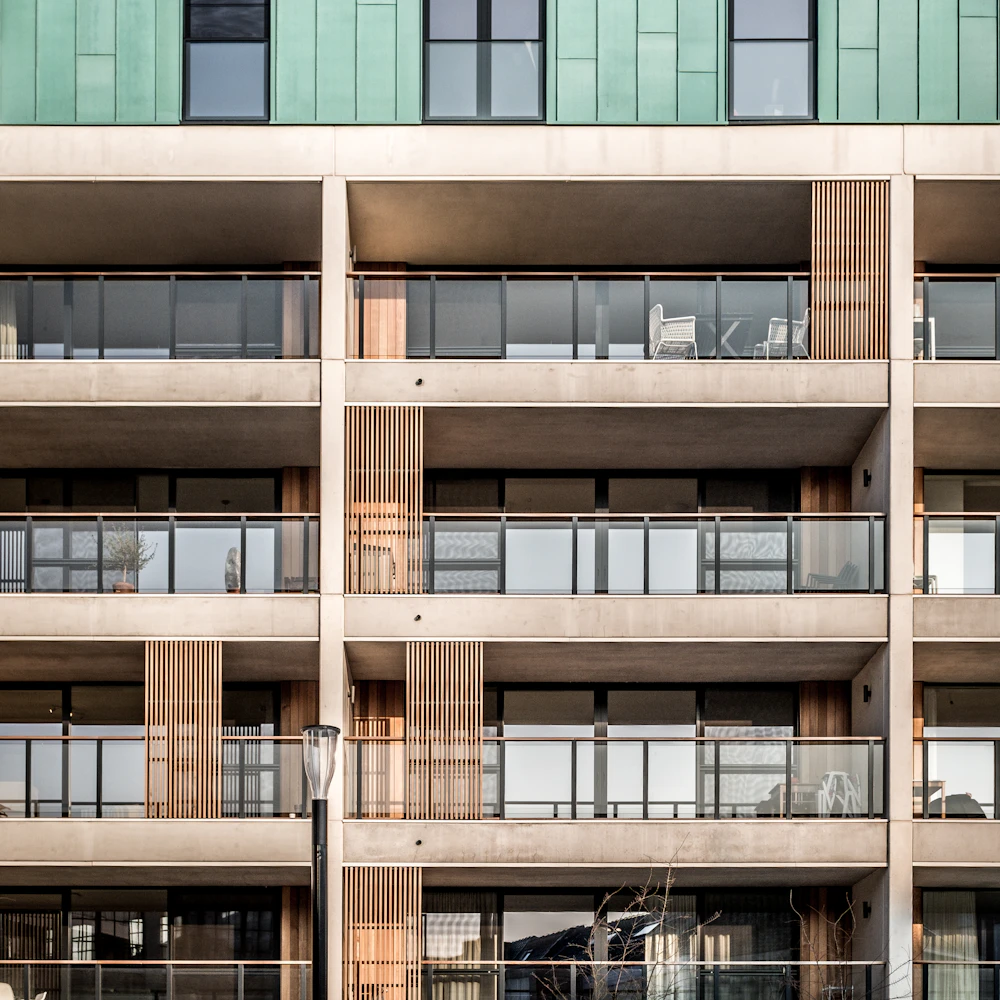 Façade d'immeuble résidentiel